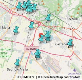 Mappa 25010 Borgosatollo BS, Italia (4.7)