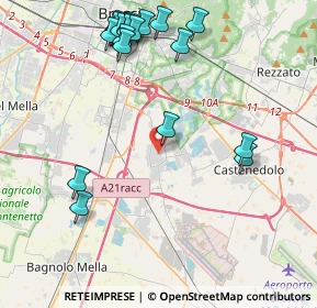 Mappa 25010 Borgosatollo BS, Italia (4.965)