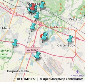 Mappa 25010 Borgosatollo BS, Italia (4.5215)