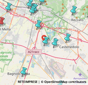 Mappa 25010 Borgosatollo BS, Italia (6.581)