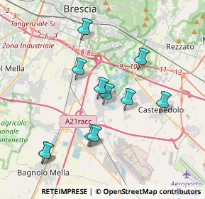 Mappa 25010 Borgosatollo BS, Italia (3.52364)