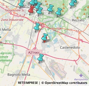 Mappa 25010 Borgosatollo BS, Italia (5.48929)