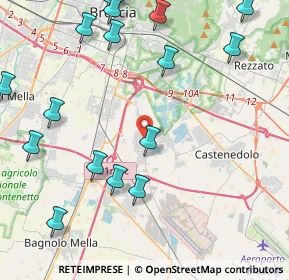 Mappa 25010 Borgosatollo BS, Italia (5.938)