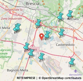 Mappa 25010 Borgosatollo BS, Italia (4.25727)