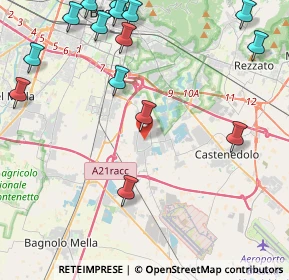 Mappa 25010 Borgosatollo BS, Italia (6.217)