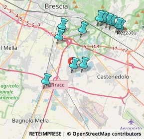 Mappa 25010 Borgosatollo BS, Italia (4.23917)