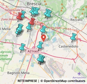 Mappa 25010 Borgosatollo BS, Italia (4.259)