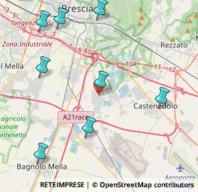 Mappa 25010 Borgosatollo BS, Italia (6.1225)