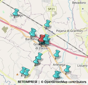 Mappa Via P. Lioy, 36040 Grisignano di Zocco VI, Italia (1.772)