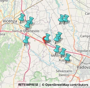 Mappa Via P. Lioy, 36040 Grisignano di Zocco VI, Italia (6.82667)
