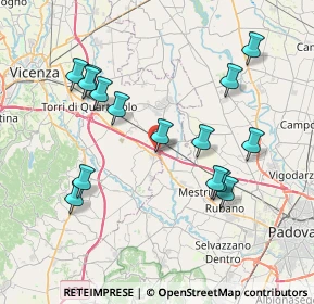 Mappa Via P. Lioy, 36040 Grisignano di Zocco VI, Italia (7.80933)