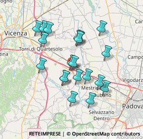 Mappa Via P. Lioy, 36040 Grisignano di Zocco VI, Italia (6.322)