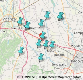 Mappa Via P. Lioy, 36040 Grisignano di Zocco VI, Italia (6.60462)