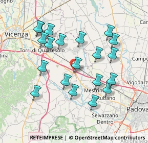 Mappa Via P. Lioy, 36040 Grisignano di Zocco VI, Italia (7.3845)