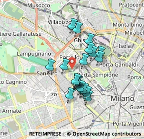 Mappa Citylife Shopping District, 20149 Milano MI, Italia (1.361)