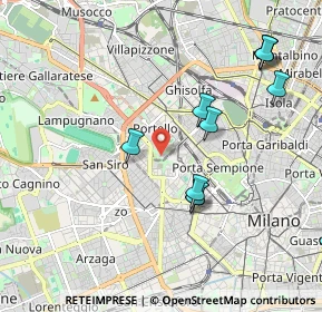 Mappa Piazza Tre Torri, 20149 Milano MI, Italia (2.41917)