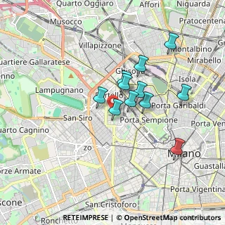 Mappa Citylife Shopping District, 20149 Milano MI, Italia (1.39636)