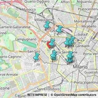 Mappa City Life Shopping District, 20149 Milano MI, Italia (1.53167)