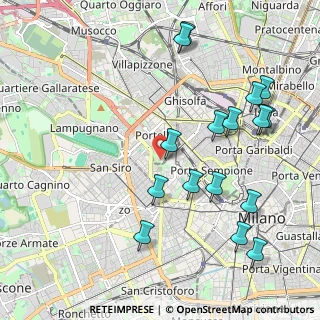 Mappa Piazza Tre Torri, 20149 Milano MI, Italia (2.32063)