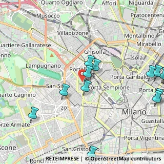 Mappa Citylife Shopping District, 20149 Milano MI, Italia (2.80429)
