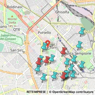 Mappa Piazza Tre Torri, 20149 Milano MI, Italia (1.3145)