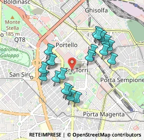Mappa Citylife Shopping District, 20149 Milano MI, Italia (0.812)