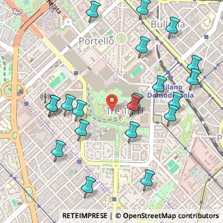 Mappa Piazza Tre Torri, 20149 Milano MI, Italia (0.602)