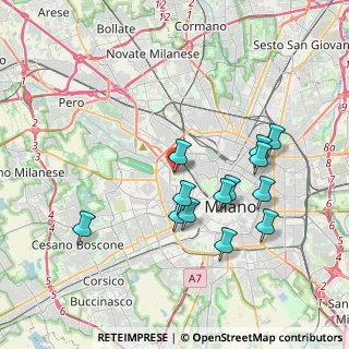 Mappa Piazza Tre Torri, 20149 Milano MI, Italia (3.60077)