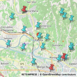 Mappa Largo Stazione Vecchia, 37124 Verona VR, Italia (2.8935)