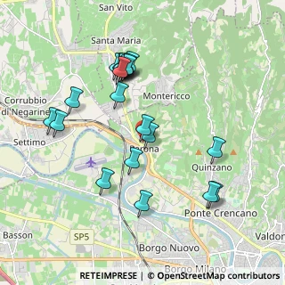 Mappa Largo Stazione Vecchia, 37124 Verona VR, Italia (1.9175)