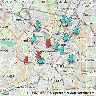 Mappa Piazzale Biancamano, 20154 Milano MI, Italia (1.79571)