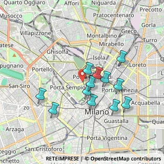 Mappa Piazzale Biancamano, 20154 Milano MI, Italia (1.60917)