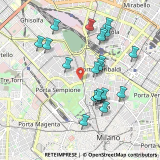 Mappa Piazzale Biancamano, 20154 Milano MI, Italia (1.01)