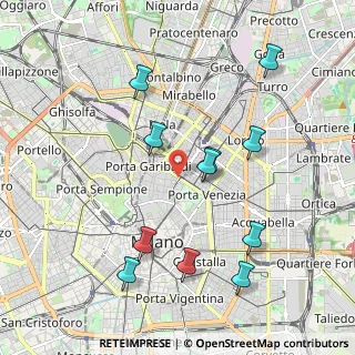 Mappa Piazza della Repubblica, 20121 Milano MI, Italia (2.07182)