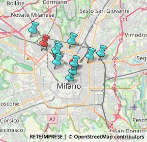 Mappa Piazza della Repubblica, 20121 Milano MI, Italia (2.36455)