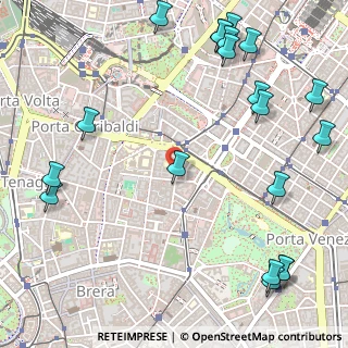 Mappa Via Giuseppe Parini, 20121 Milano MI, Italia (0.765)