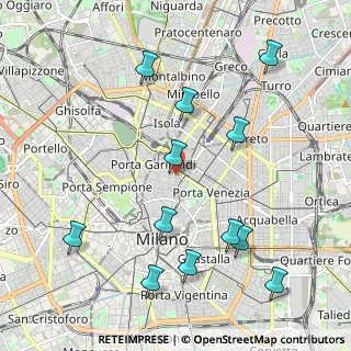 Mappa Via Giuseppe Parini, 20121 Milano MI, Italia (2.325)