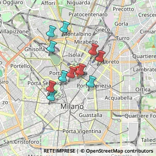 Mappa Via Giuseppe Parini, 20121 Milano MI, Italia (1.47545)