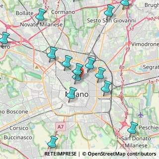Mappa Via Giuseppe Parini, 20121 Milano MI, Italia (4.876)