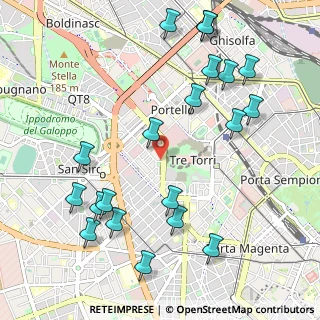 Mappa 20149 Milano MI, Italia (1.234)