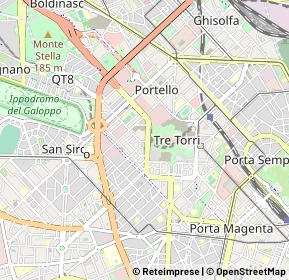 Mappa 20149 Milano MI, Italia (1.1335)