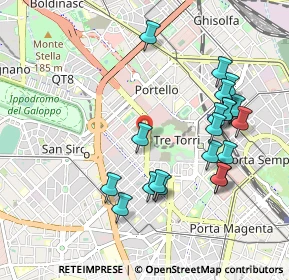 Mappa 20149 Milano MI, Italia (1.012)