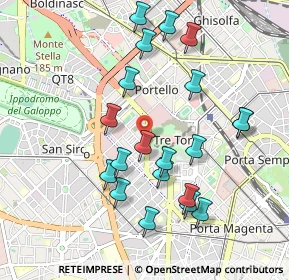 Mappa 20149 Milano MI, Italia (0.9665)