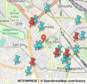 Mappa 20149 Milano MI, Italia (1.165)