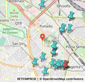 Mappa 20149 Milano MI, Italia (1.252)
