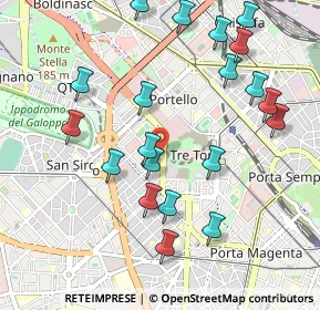 Mappa 20149 Milano MI, Italia (1.0915)