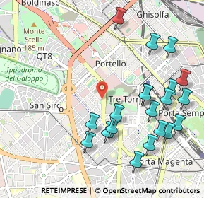 Mappa 20149 Milano MI, Italia (1.1605)