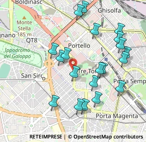 Mappa 20149 Milano MI, Italia (1.018)