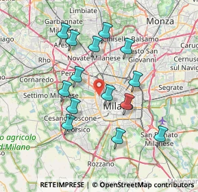 Mappa 20149 Milano MI, Italia (6.89714)