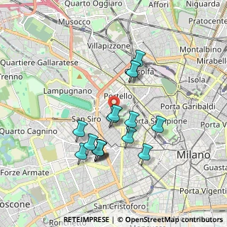 Mappa 20149 Milano MI, Italia (1.6125)